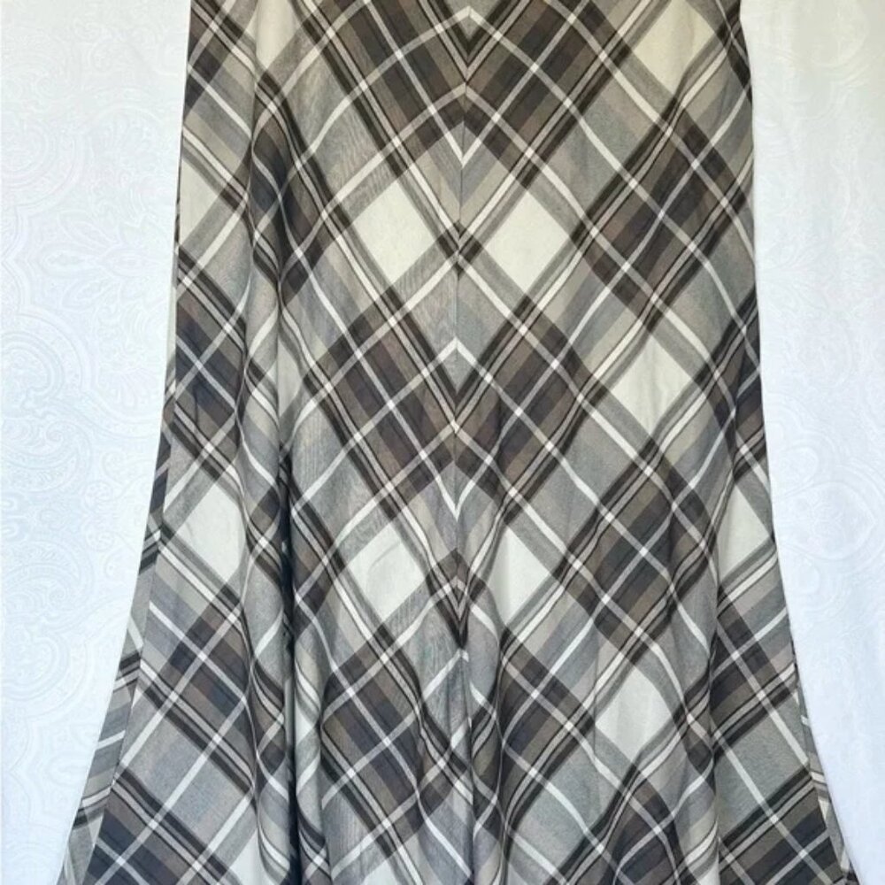 NWT Lane Bryant Plaid A-Line Skirt